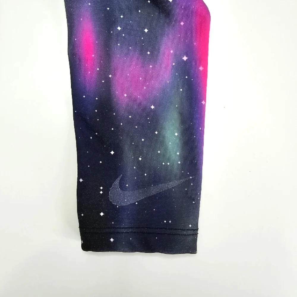 Nike Fuchsia Hoodie and Galaxy Leggings - Picture 5 of 8